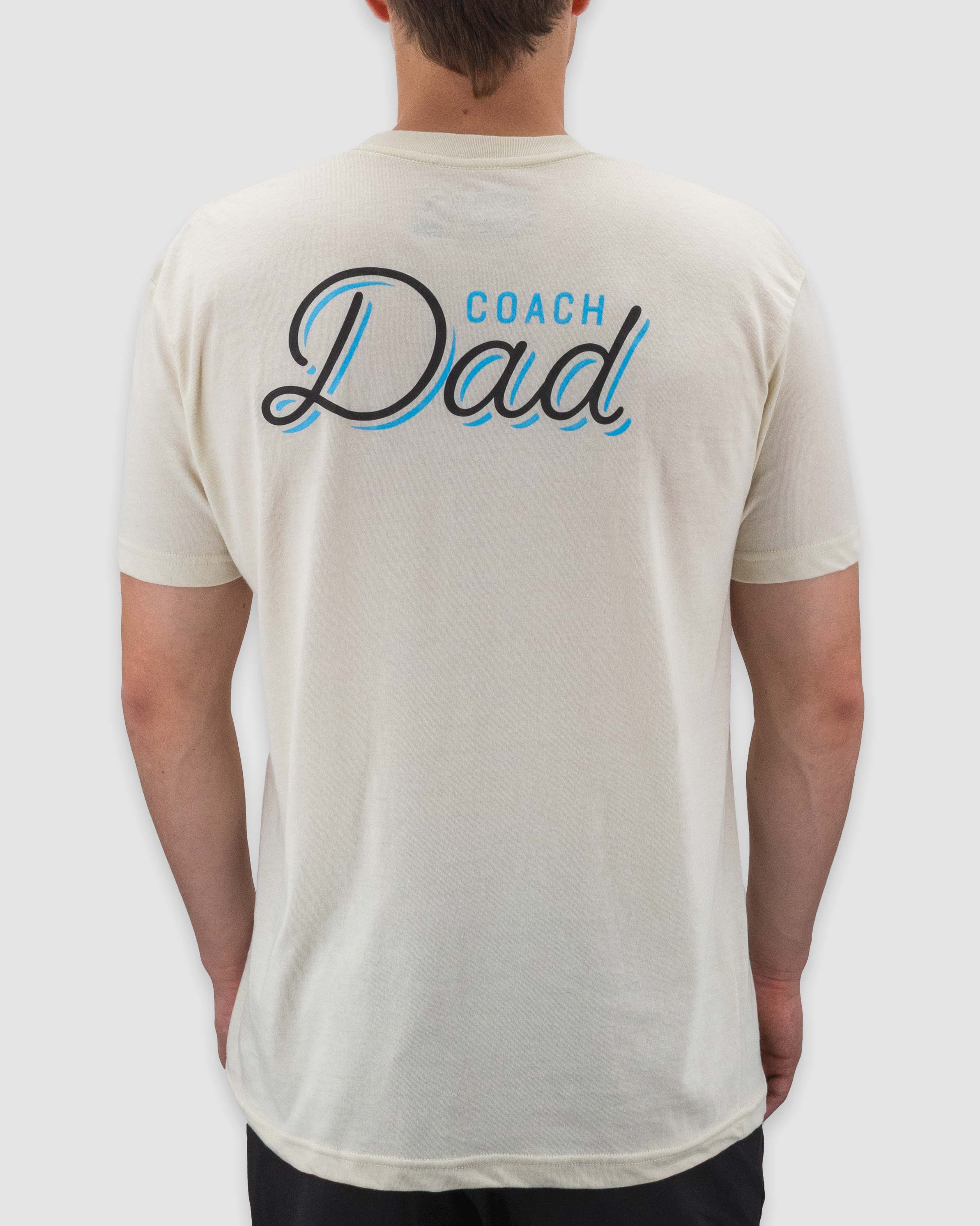 Coach Dad T-Shirt - Cream Hoodie, Sweatshirt | CoreVibeTees.com (Image 4)