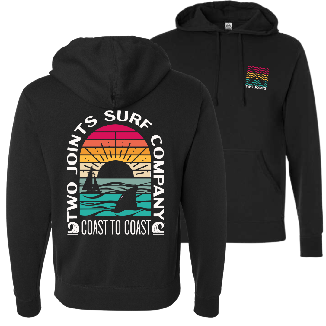Coast to Coast Hoodie T-Shirts, Sweatshirt | CoreVibeTees.com