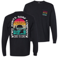 Coast to Coast Long Sleeve Tee Hoodie, Sweatshirt | CoreVibeTees.com