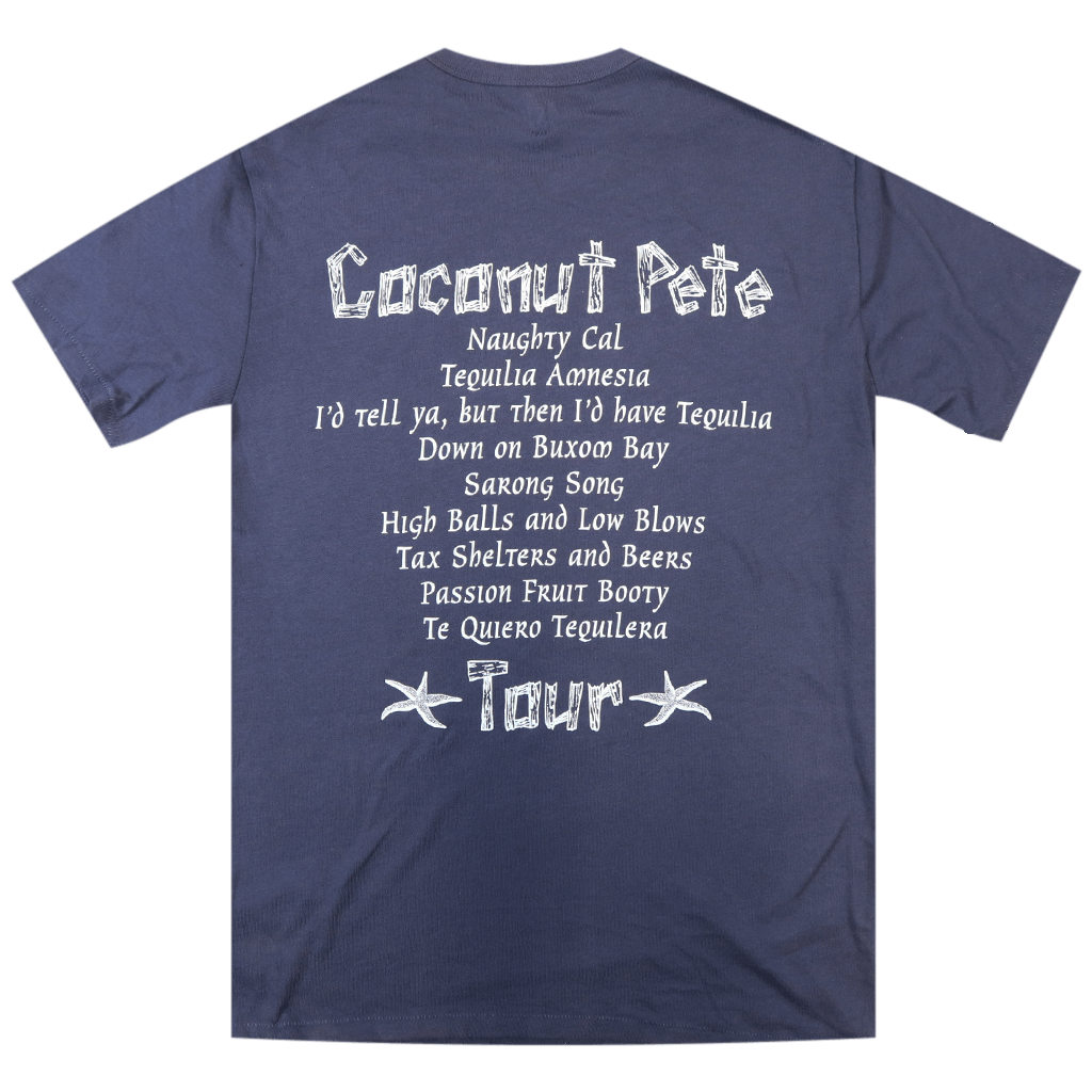 Coconut Pete Tour 1978 Vintage Navy T-shirt Hoodie, Sweatshirt | CoreVibeTees.com (Image 5)