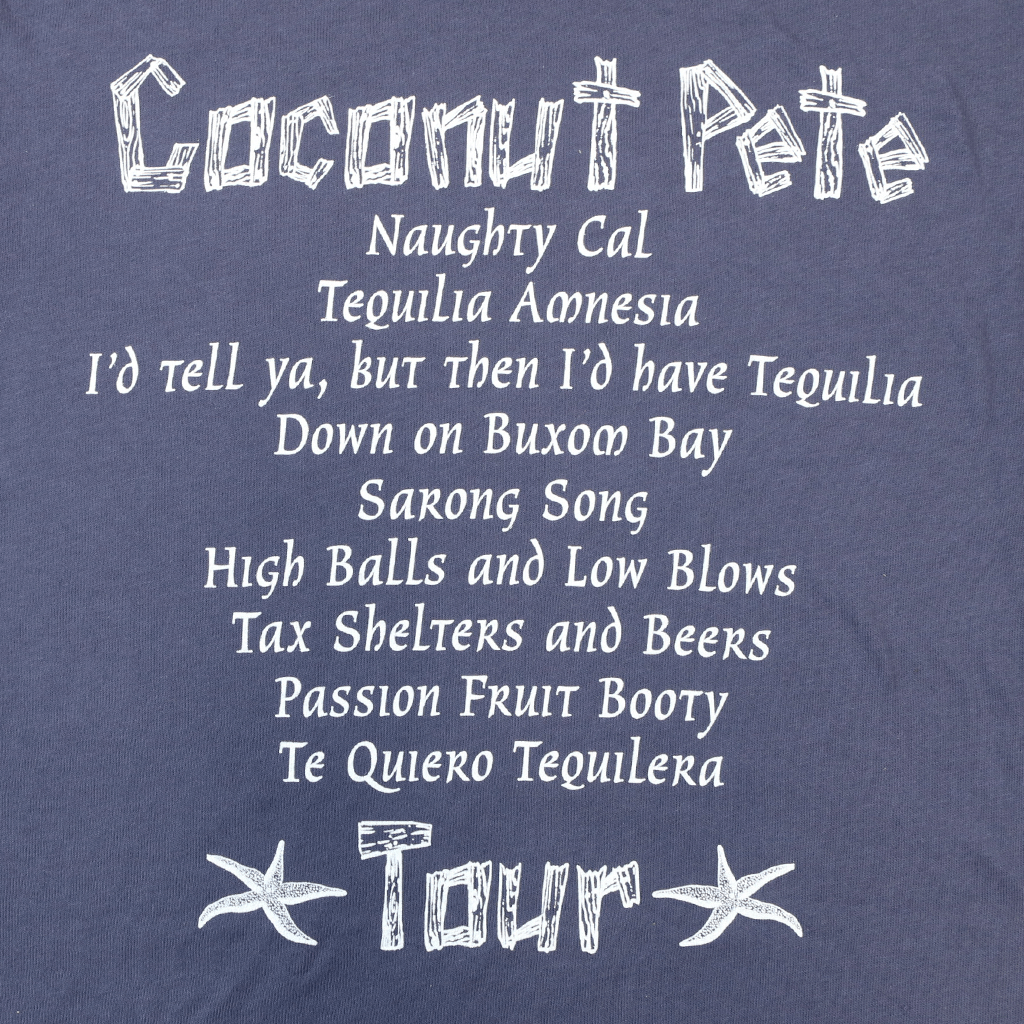 Coconut Pete Tour 1978 Vintage Navy T-shirt Hoodie, Sweatshirt | CoreVibeTees.com (Image 3)