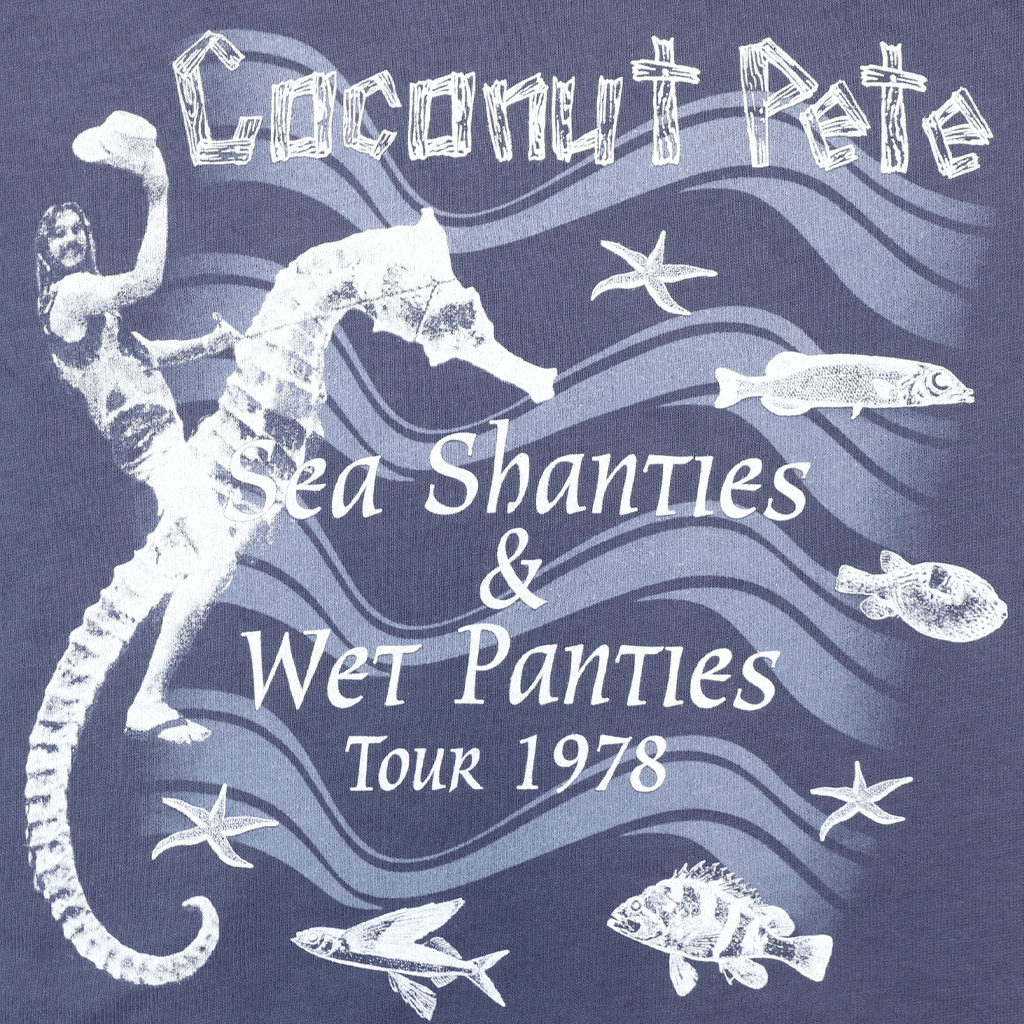 Coconut Pete Tour 1978 Vintage Navy T-shirt Hoodie, Sweatshirt | CoreVibeTees.com (Image 2)