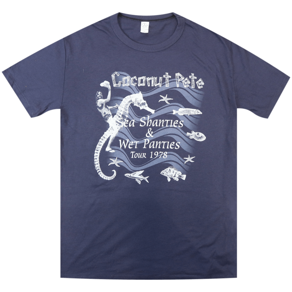 Coconut Pete Tour 1978 Vintage Navy T-shirt Hoodie, Sweatshirt | CoreVibeTees.com (Image 4)