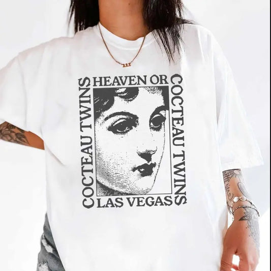 Cocteeau Vintage Twins Inspired T Shirt, Rock Music Band Tee, Indie Music Gift, Unisex Short Sleeve Tee