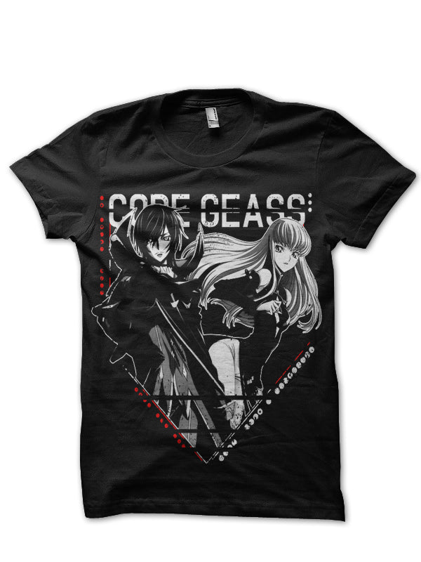 Code Geass Lelouch Black T-Shirt Style002 Hoodie, Sweatshirt | CoreVibeTees.com