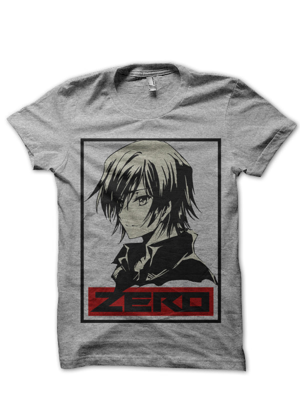Code Geass Lelouch Grey T-Shirt Hoodie, Sweatshirt | CoreVibeTees.com
