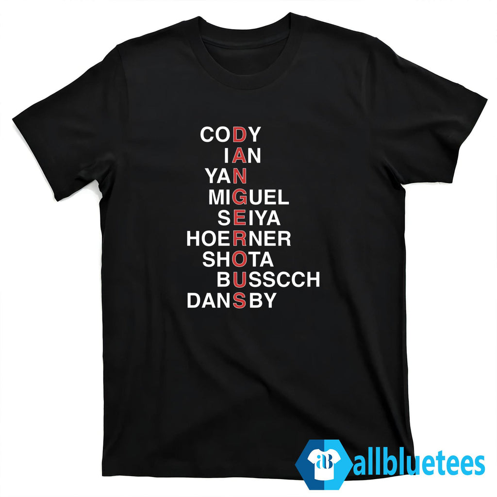 Dangerous Cody Ian Yan Miguel Seiya Hoerner Shota Busscch Dansb Shirt