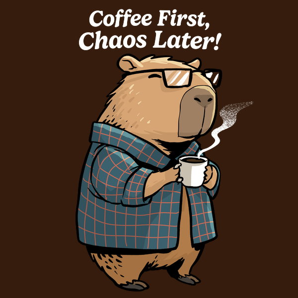 Coffee First Chaos Later
