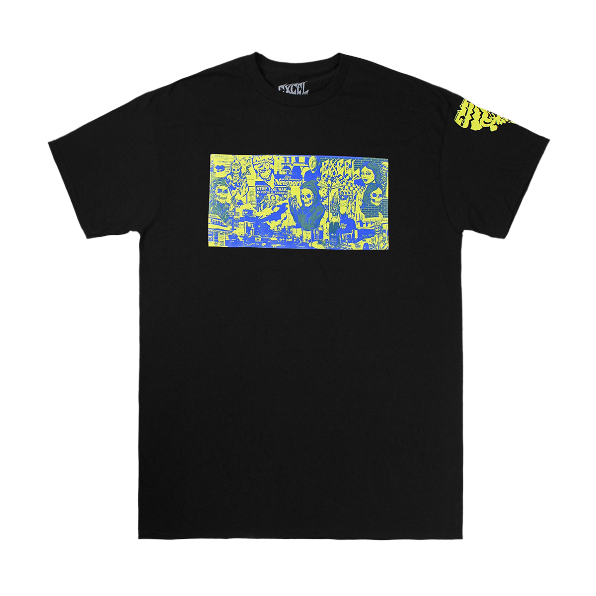EXCEL - Collage Tee Hoodie, Sweatshirt | CoreVibeTees.com (Image 1)