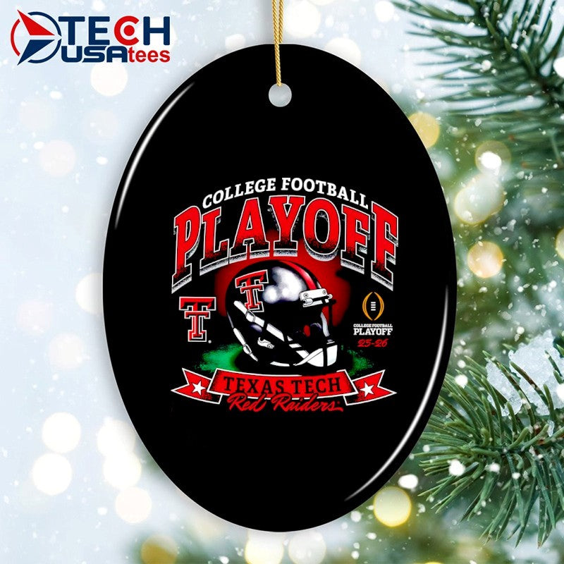 College Football Playoff 2025-2026 Texas Tech Red Raiders helmet shirt