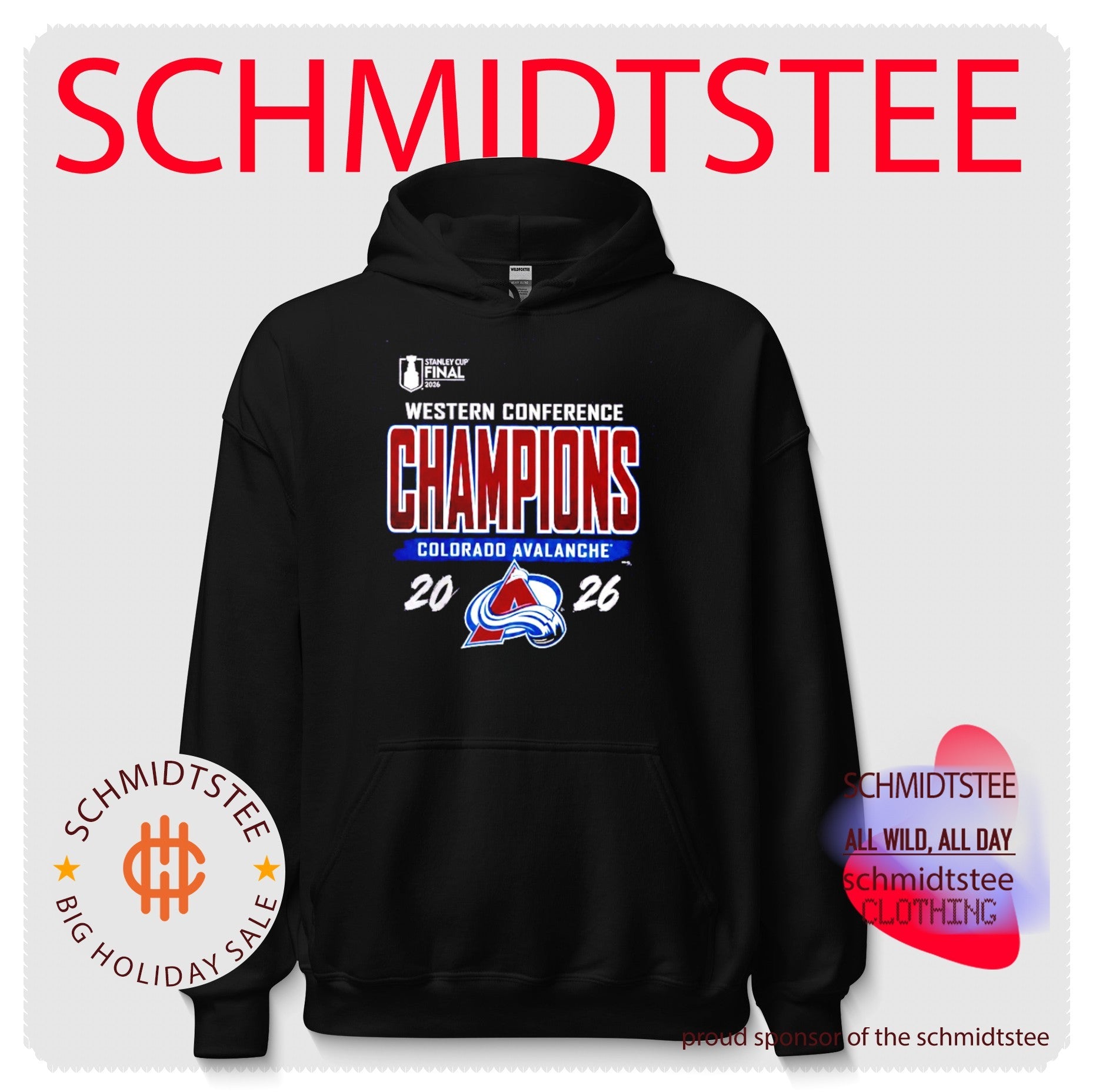 Colorado Avalanche 2026 Western Conference Champions Final shirt