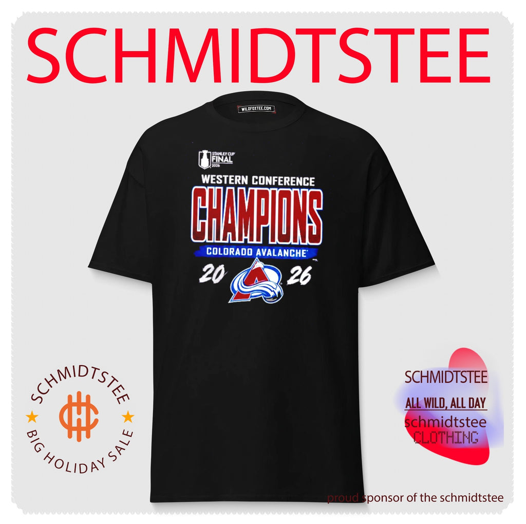 Colorado Avalanche 2026 Western Conference Champions Final shirt