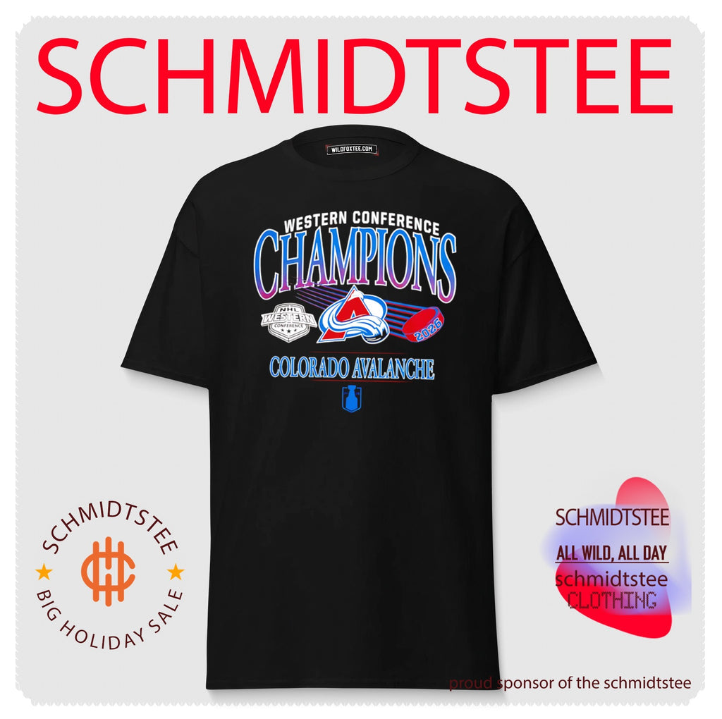 Colorado Avalanche 2026 Western Conference Champions logo shirt