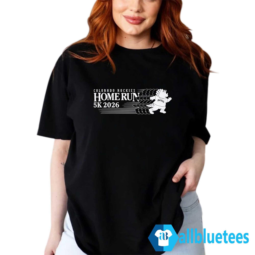 Colorado Rockies Home Run 5K 2026 Shirt