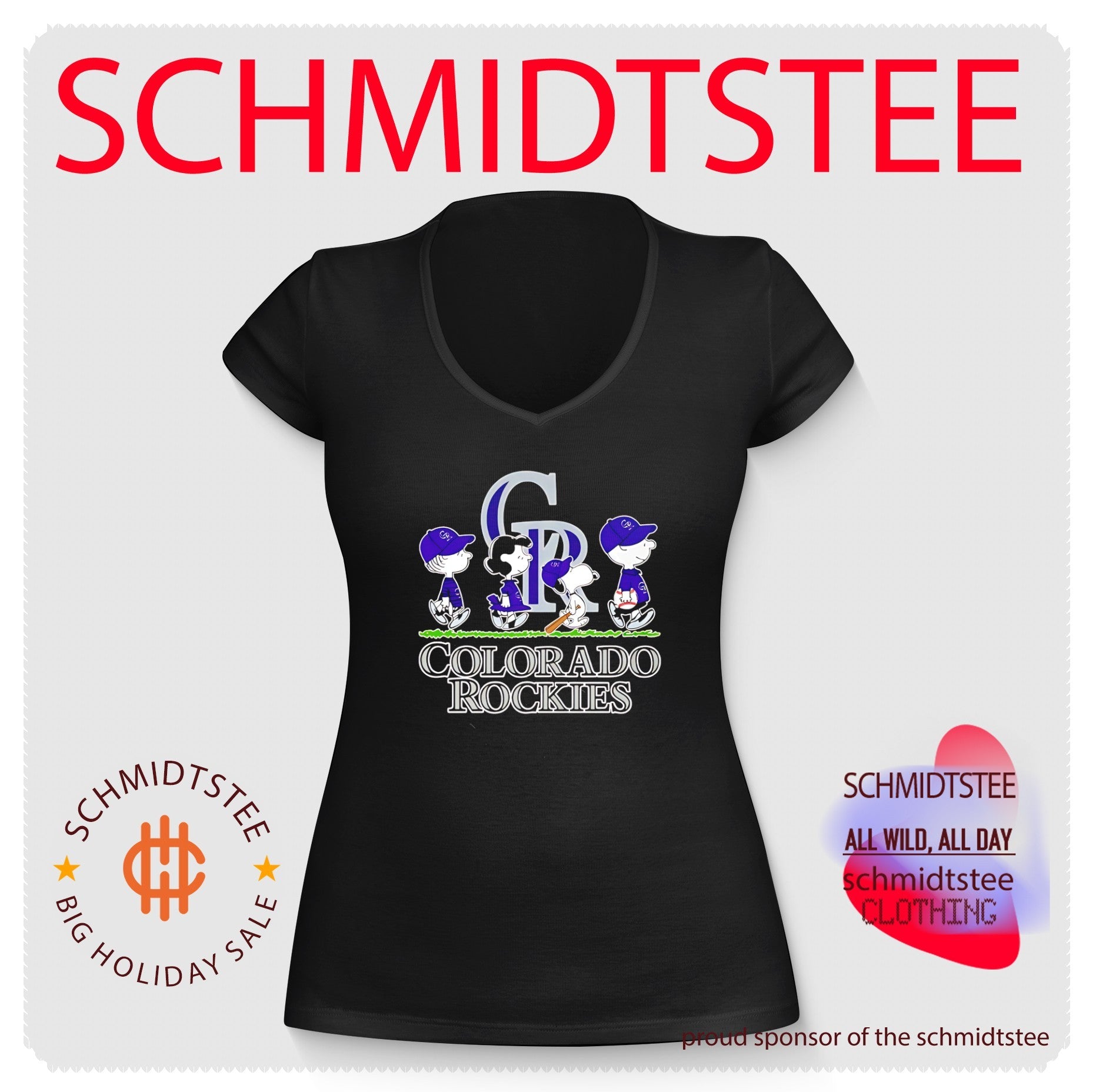 Colorado Rockies Peanuts Abbey Road shirt