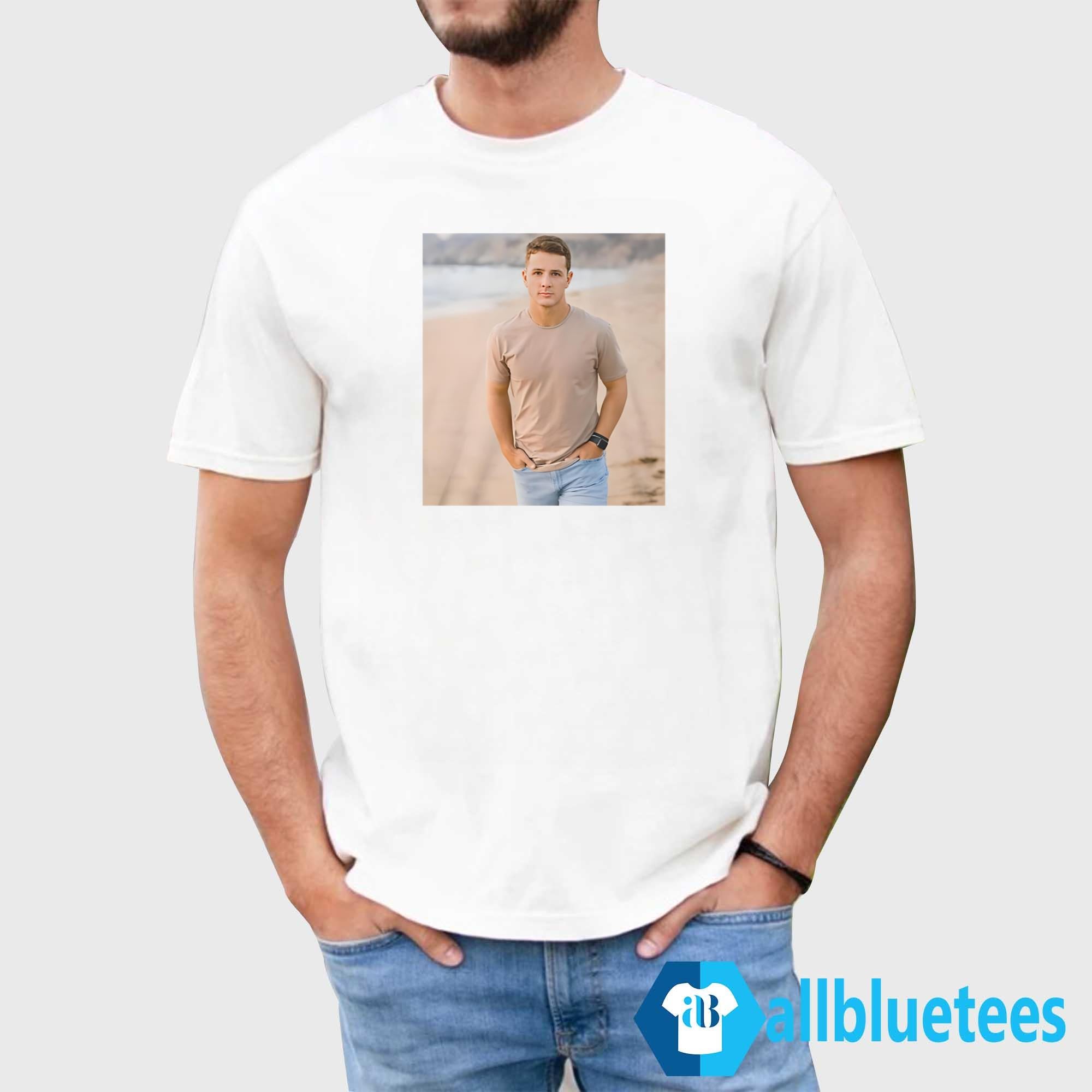 Colton McKivitz Wearing The Brock Purdy Shirt