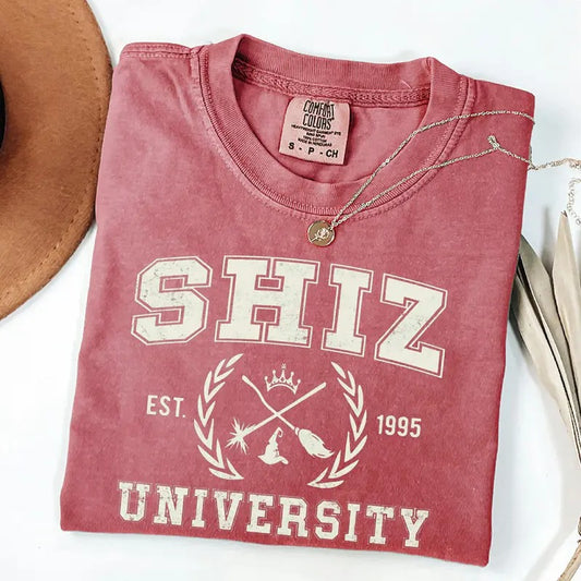 Comfort Color Shiz University Shirt, Movie Lover Gift, Shiz T-Shirt, Movie Lover Shirt, Musical Movie T-Shirtstyle{n002}3