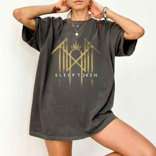 Comfort Color Sleep Token Merch Shirt, Emergence T-shirt Vintage Rock Band Sleep Token Merch Gifts For Fans Men Women