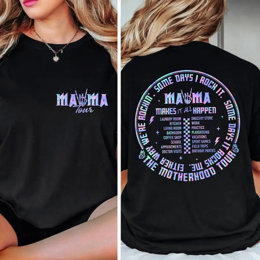 Comfort Color T-shirt Motherhood Shirt Some Days I Rock It Shirt Mama Funny Tour Shirtmother's Day Funny Shirt Unisex Sweatshirt