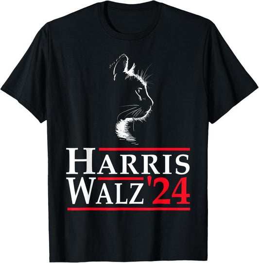 Comfort Colors Harris Waltz 2024 T-shirt, Election Kamala Harris Tim Waltz 2024 T-Shirt