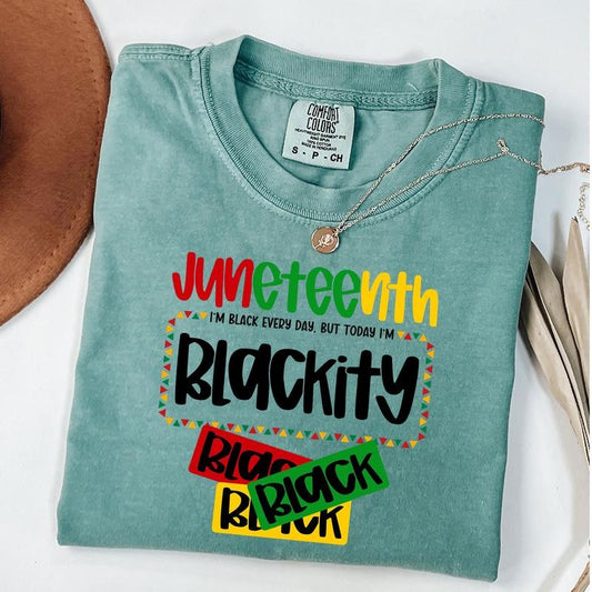 Comfort Colors Juneteenth 1865 Shirt, Emancipation Day Shirt, Black History T-Shirt, Black Freedom Shirt, Unisex T-Shirt