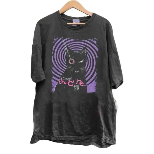 Comfort Colors The Cure The Lovecats Graphic Shirt Menswear  Top Short Sleeve Unisex Tee