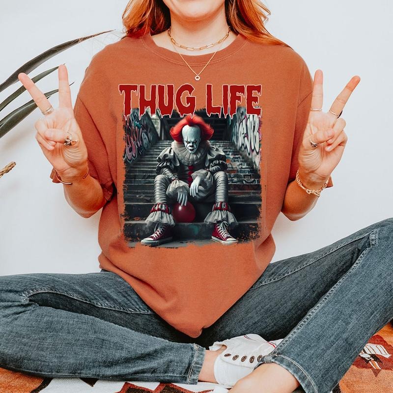 Comfort Colors Thug Life Halloween Bad Witches Shirt, Retro Witches Movie Shirt, Retro Halloween Character Shirt, Halloween Sanderson Sisters Gift