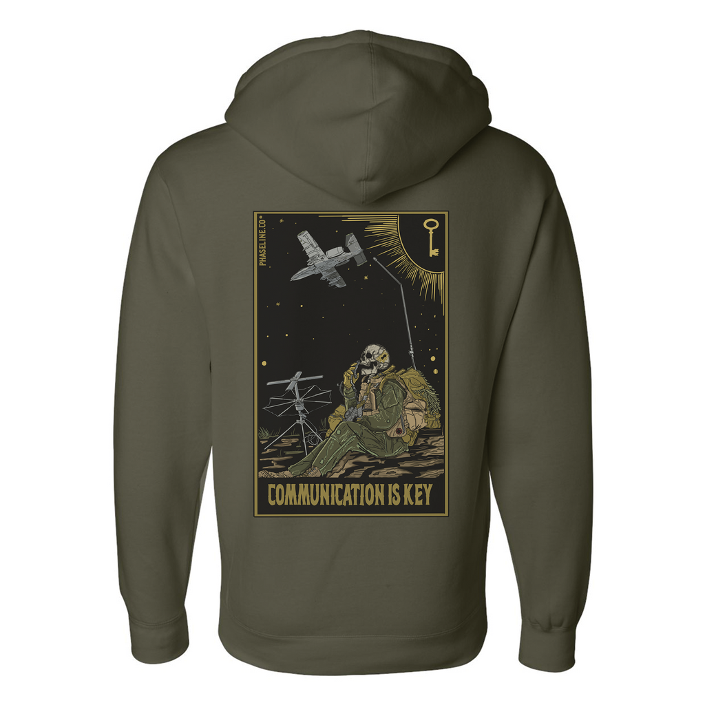 Communication Is Key Hoodie T-Shirts, Sweatshirt | CoreVibeTees.com (Image 1)