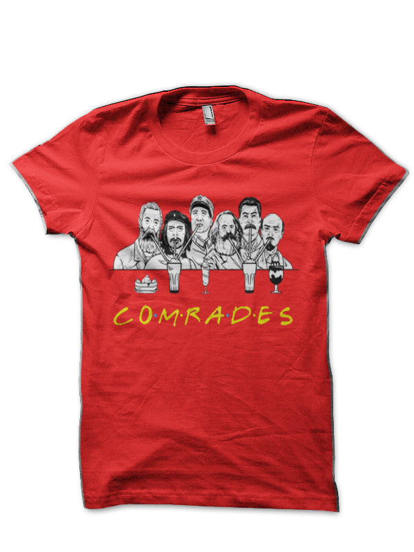 Comrads Red T-Shirt Hoodie, Sweatshirt | CoreVibeTees.com