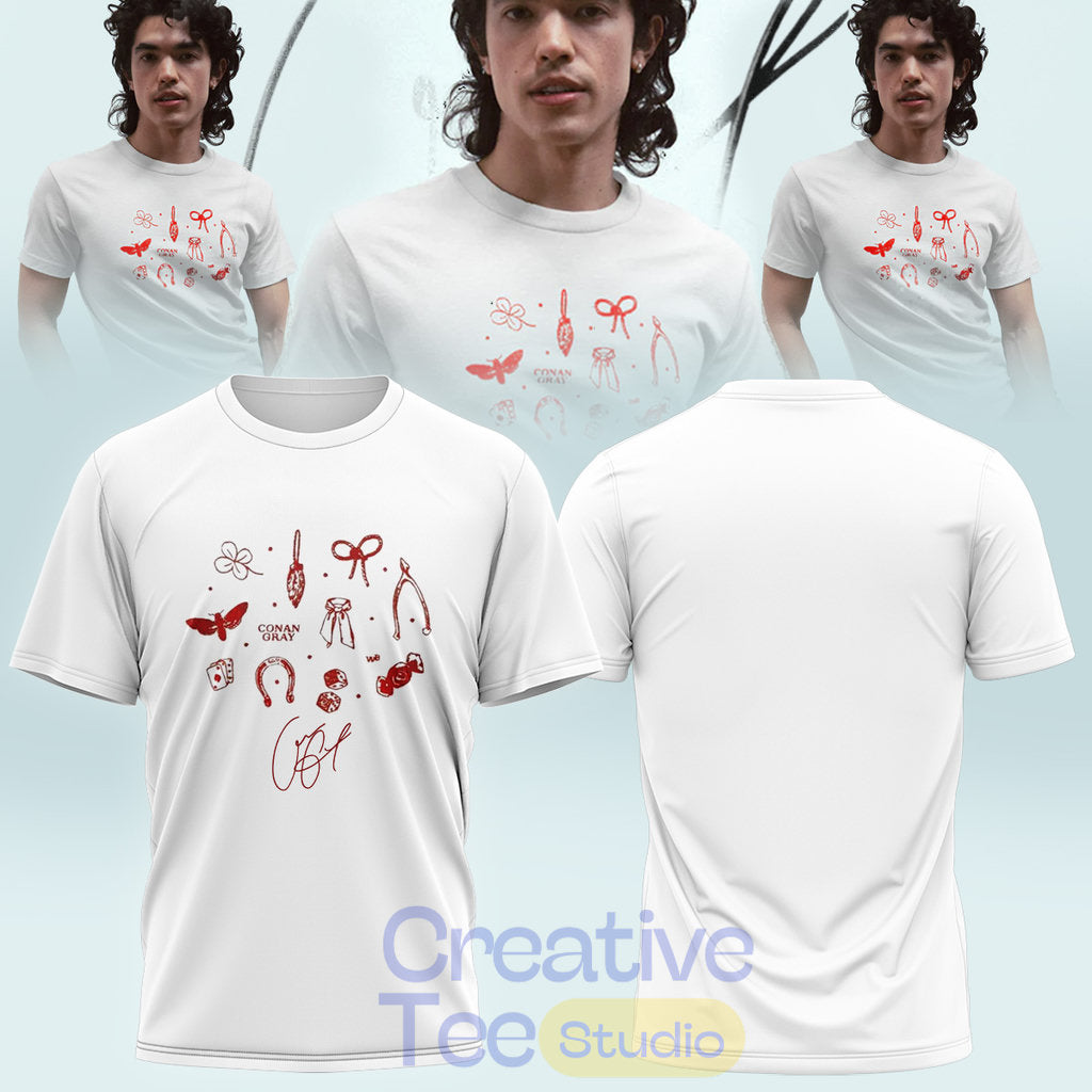 Conan Gray Wishbone World Tour 2026 Special T-Shirt