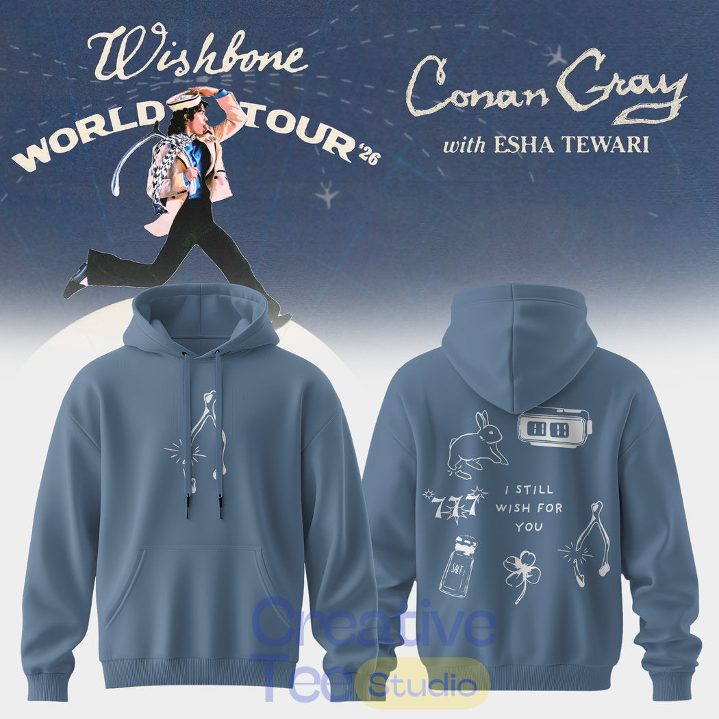 Conan Gray: Wishbone World Tour 2026 Special Hoodie