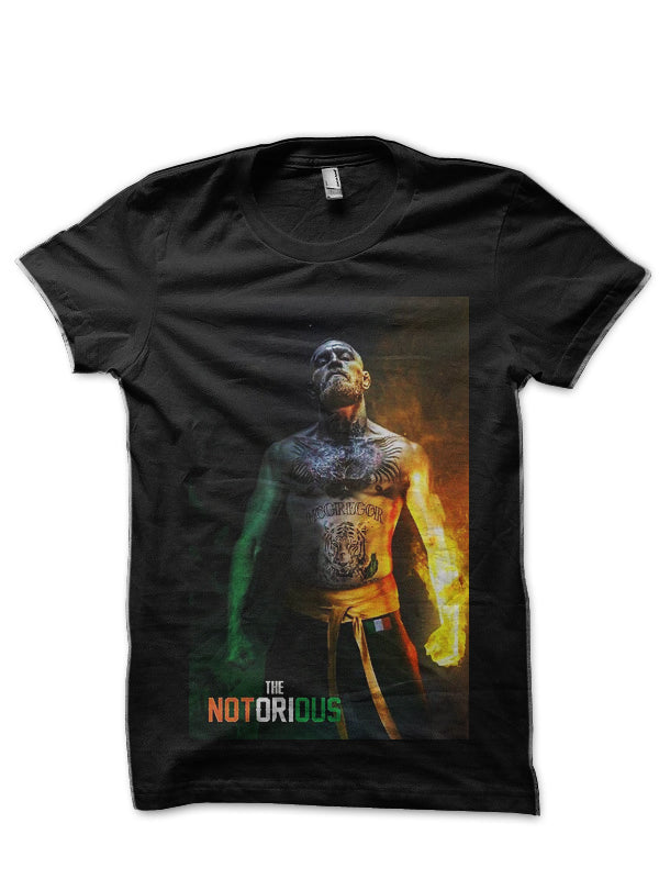Conor McGregor Black T-Shirt Style015 Hoodie, Sweatshirt | CoreVibeTees.com