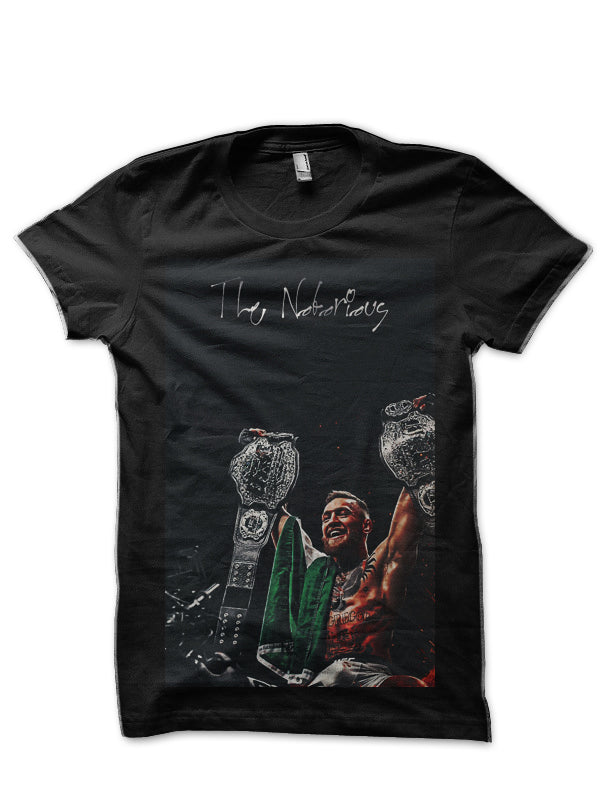 Conor McGregor Black T-Shirt Style010 Hoodie, Sweatshirt | CoreVibeTees.com