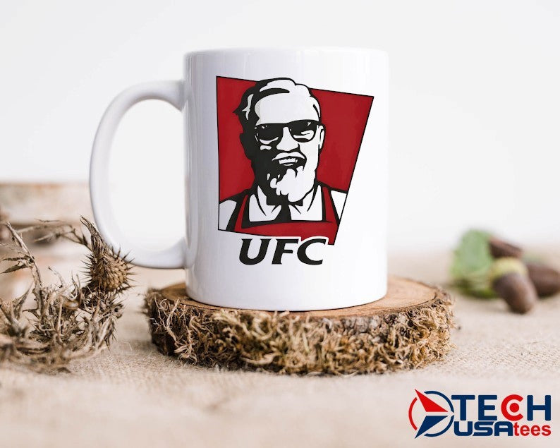 Conor McGregor UFC KFC logo shirt