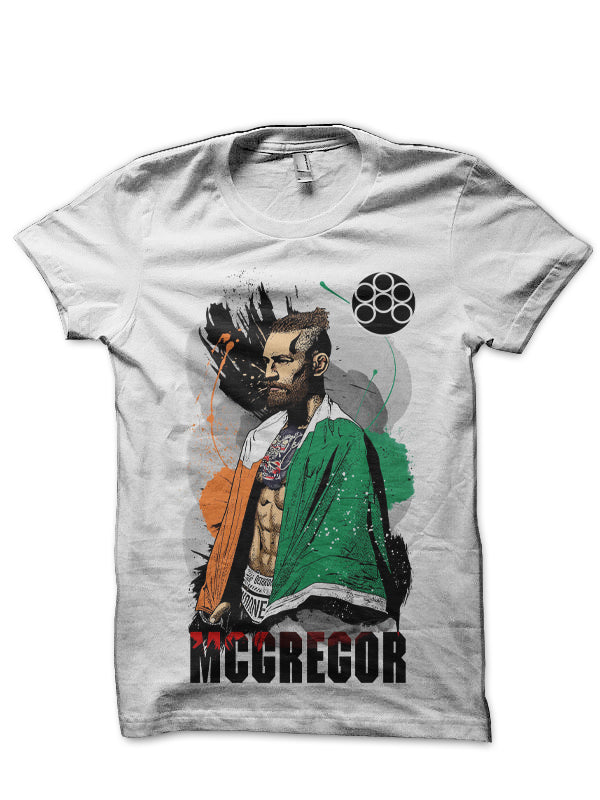 Conor McGregor White T-Shirt Style005 Hoodie, Sweatshirt | CoreVibeTees.com