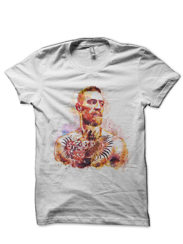 Conor McGregor White T-Shirt Style004 Hoodie, Sweatshirt | CoreVibeTees.com