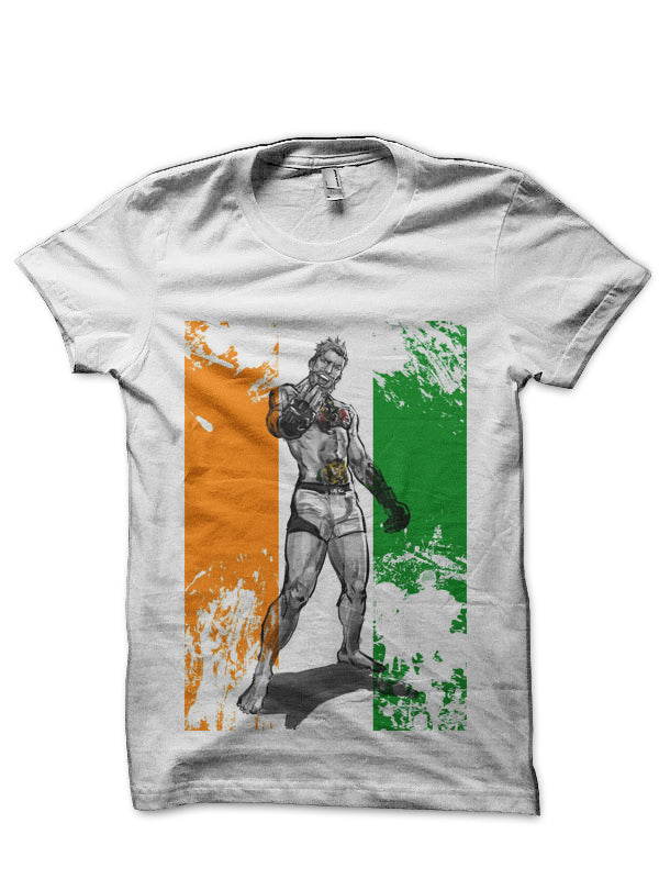 Conor McGregor White T-Shirt Style003 Hoodie, Sweatshirt | CoreVibeTees.com