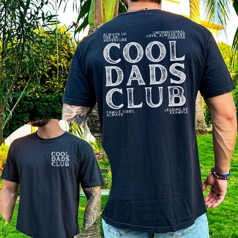 Cool Dads Club   Shirt, The Cool Dad Stuff, 1st Father Day Gift for Expecting Dad shirt