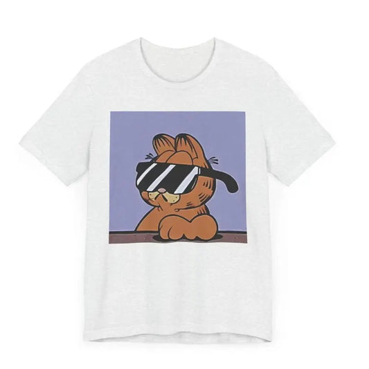 Cool Garfield Unisex Jersey Short Sleeve Tee Men's Women's T-shirt Menswear Top