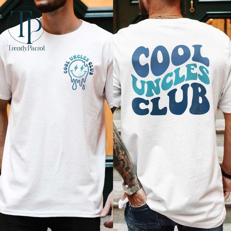 Cool Uncles Club Shirt for Men,Uncle Shirt, Pregnancy Announcement Shirt for Uncle, Cool Uncle Shirt for New...