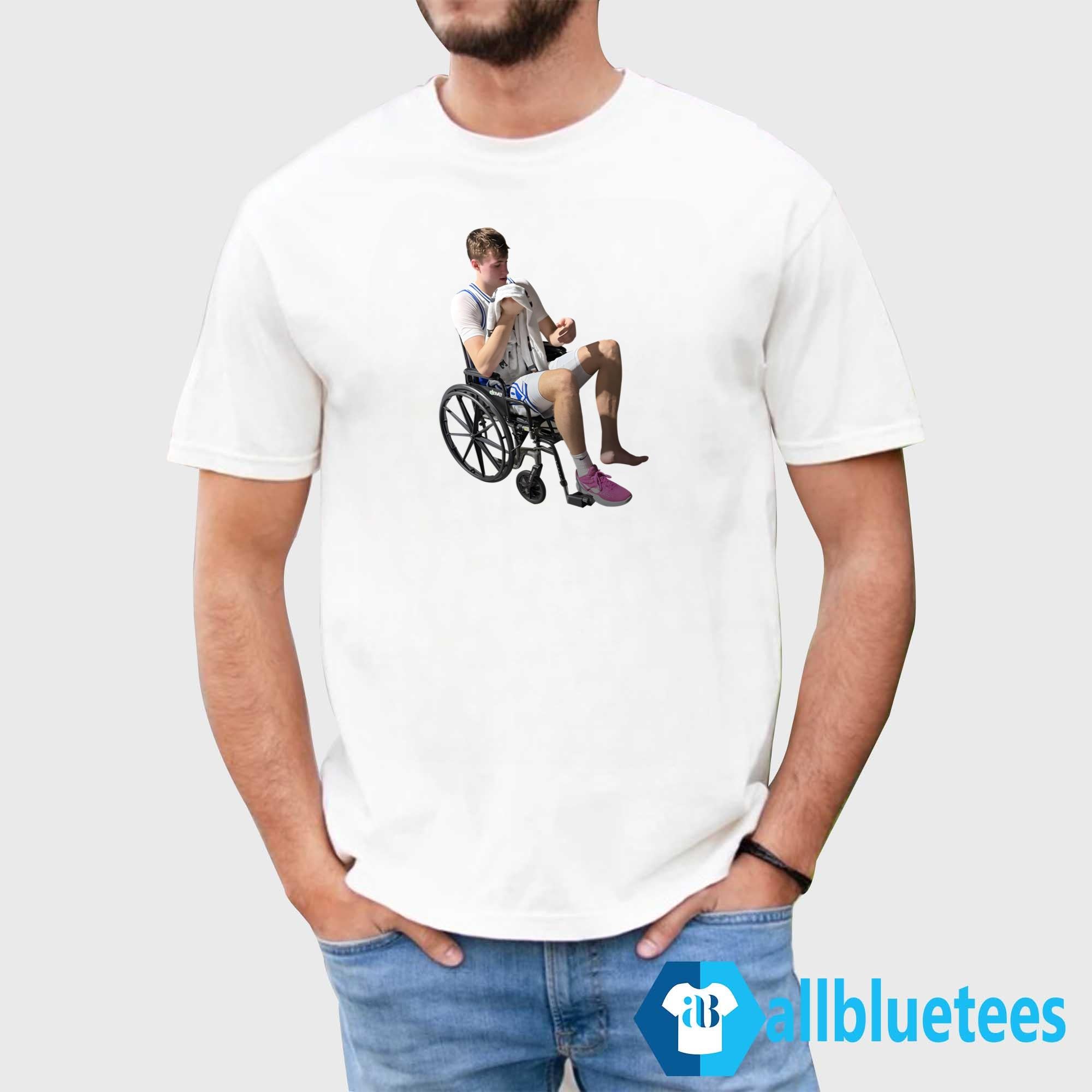Cooper Flagg In Wheelchair Shirt