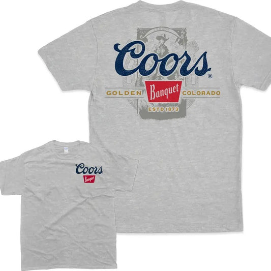 Coors Banquet Beer T-shirt, Unisex Shirt, Shirt For Men And Women, Men's Clothes, Men's Tshirt, Women's Clothes Casual Crewneck