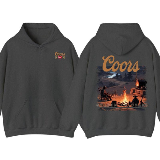 Coors Sunset in Golden Colorado T-Shirt Sweatshirt Hoodie, Coors Banquet Hoodie For Men And Women, Unisex Shirt