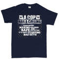 Men's Cop Calling T-shirt Style001 Hoodie, Sweatshirt | CoreVibeTees.com (Image 1)
