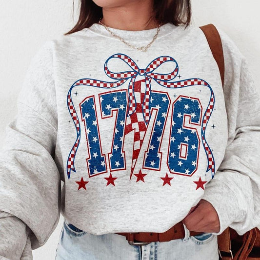 Coquette 1776 Shirt, Retro America Shirt, 4th Of July Shirt, 4th Of July Sublimation Design, American girly Tee, Patriotic, popular now