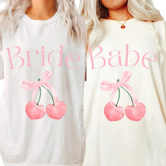 Coquette Bachelorette Party Shirts, Comfort Colors Bachelorette Shirts, Retro Bride Babe Shirt, Bride Shirt, Team Bride Shirt Bridesmaid Tee