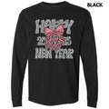 Coquette Happy New Year Long Sleeve Comfort Colors T-Shirt Hoodie, Sweatshirt | CoreVibeTees.com
