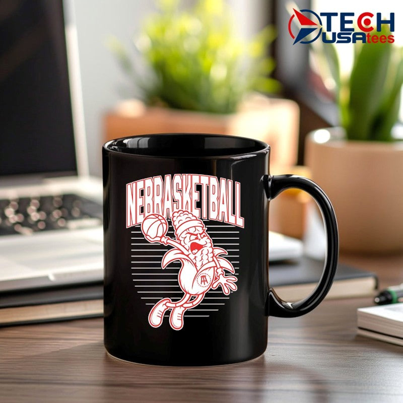 Corn Basketball Nerbraska Conhuskers shirt