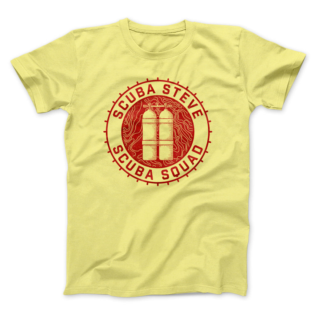 Scuba Steve Scuba Squad Funny Movie Men/Unisex T-Shirt Hoodie, Sweatshirt | CoreVibeTees.com (Image 1)
