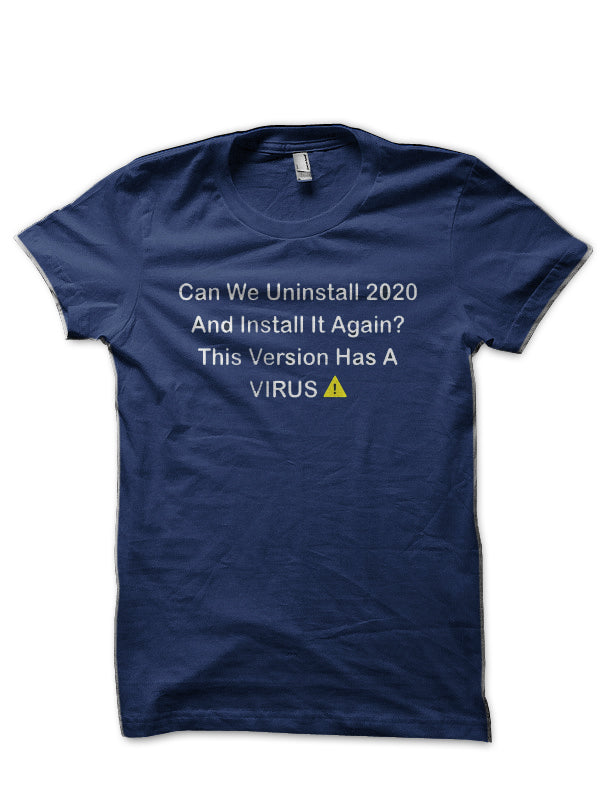 Coronavirus Navy Blue T-Shirt Hoodie, Sweatshirt | CoreVibeTees.com